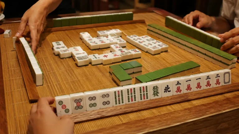 台灣麻將聽牌情境圖