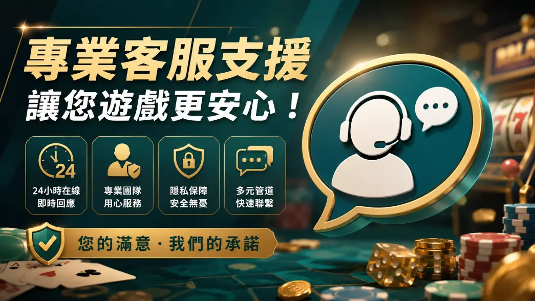 線上娛樂城客服應對品質檢查示意圖